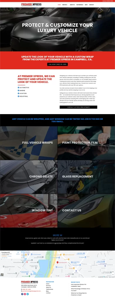 Discover our luxury vehicle customization services, expertly crafted to perfection. From full vehicle wraps and tinting to chrome delete, we ensure every detail reflects your style. Partnering with Ceemi Agency for a seamless experience, you can easily find contact info on our site.