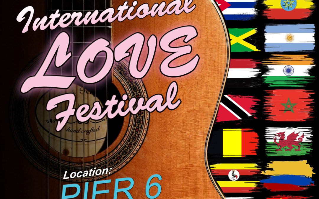 The International L.O.V.E. Festival – Saturday 13th January 2024 – Wear Your Country Flag